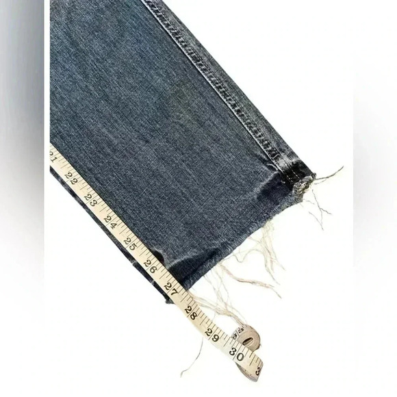 We the Free Free People Distressed Straight Jeans Size 28 - Picture 2 of 9